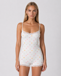 Sweetheart Lace Romper