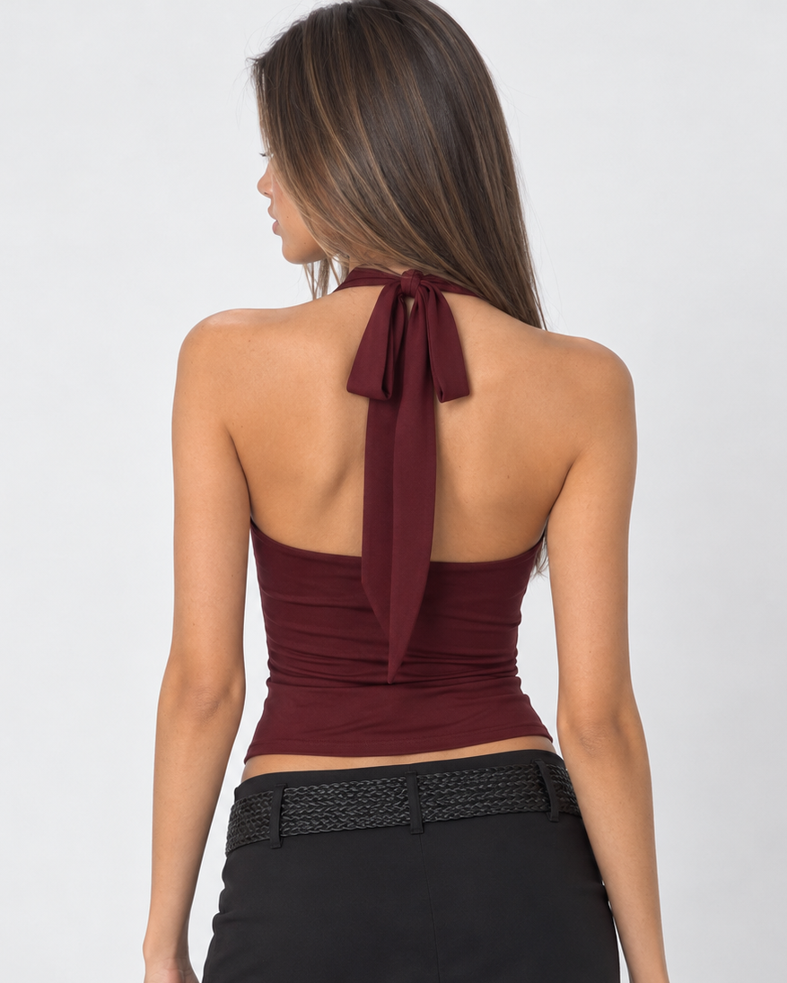 Miss Me Lace Halter Top