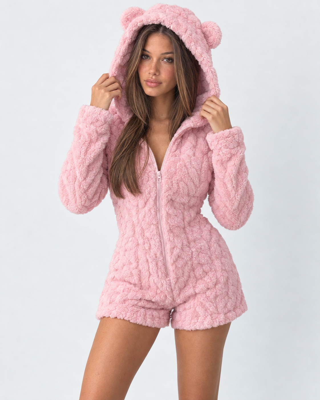 Bear Hug Plush Romper
