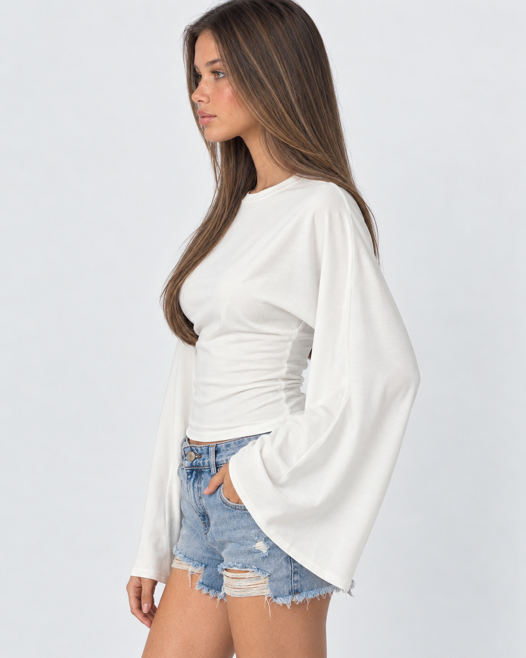 Soft Launch Ruched Top