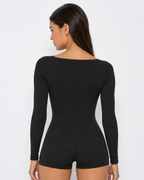 Soft Girl Long Sleeve Romper