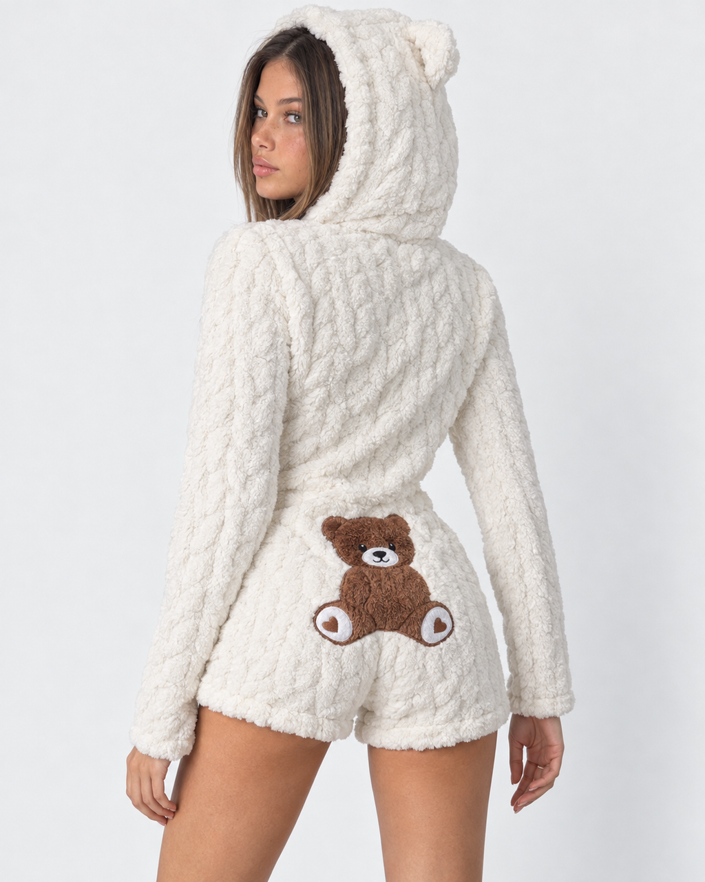 Bear Hug Plush Romper