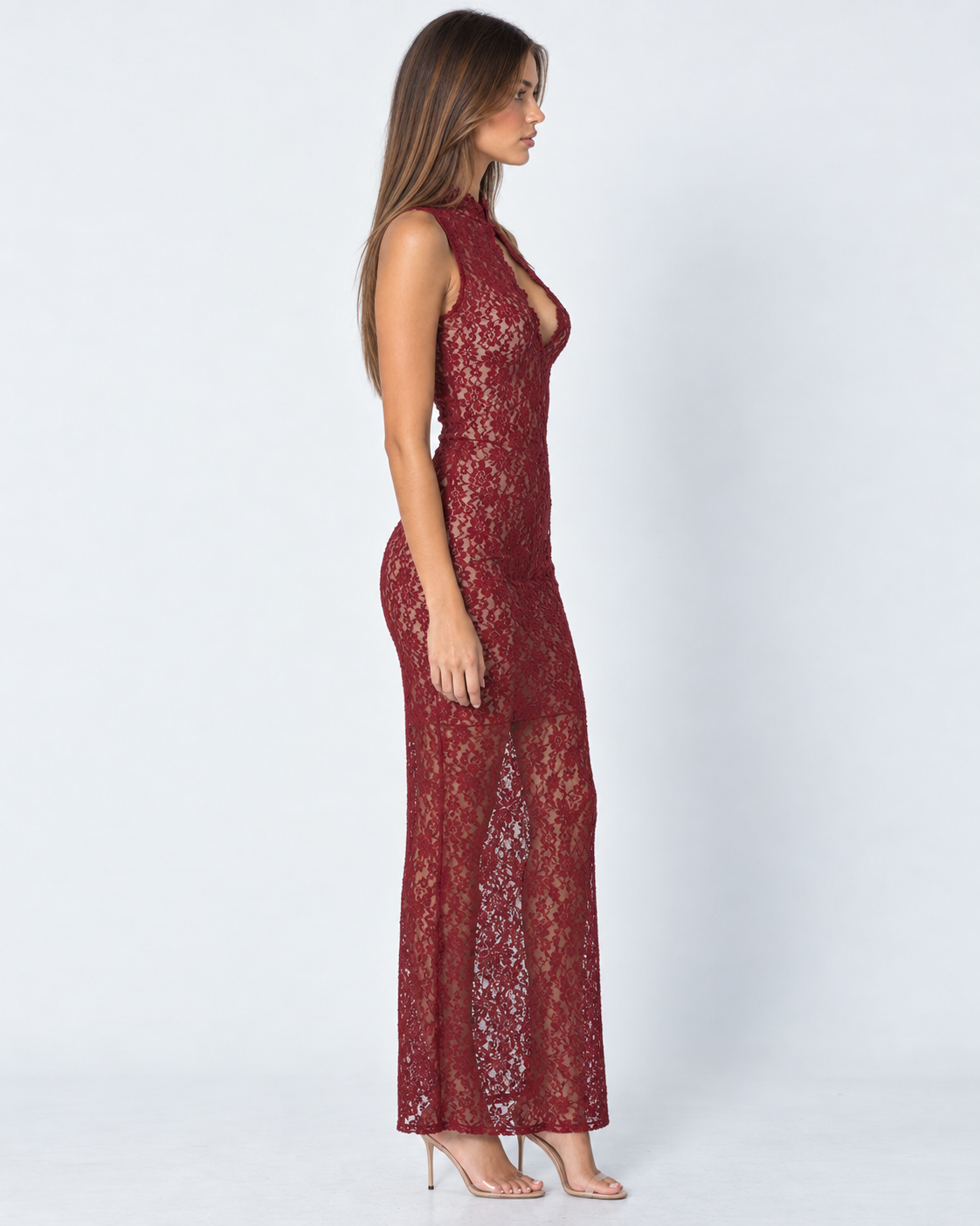 No Hard Feelings Lace Maxi