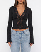 Lace Muse Long Sleeve Top